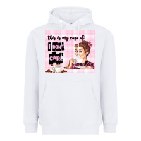 White retro housewife Heavyweight Hoodie - TumblerDesignByShophia
