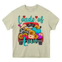 Mossy loads of love with truck Heavy Core Tee - HRA Design Shop