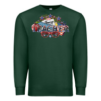 Sports Green American Teacher 4th of july Premium Sweatshirt - HowdyJamesFarm