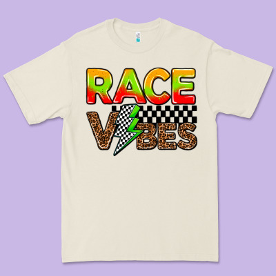Race Vibes Premium Tee Designed By Adodesignshop