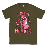 Army Green i steal hearts Classic Tee - MaliasSmallBusiness