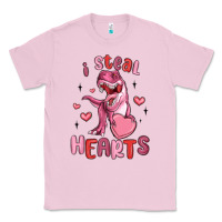 Bubblegum Pink i steal hearts Classic Tee - MaliasSmallBusiness