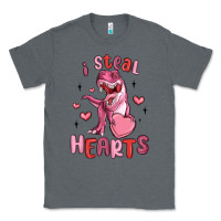 Charcoal Heather i steal hearts Classic Tee - MaliasSmallBusiness