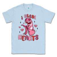 Dusty Blue i steal hearts Classic Tee - MaliasSmallBusiness