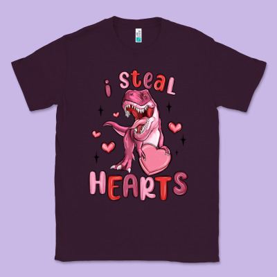 I Steal Hearts Classic Tee Designed By Maliassmallbusiness