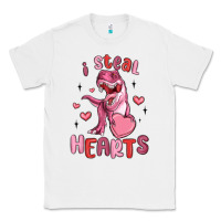 White i steal hearts Classic Tee - MaliasSmallBusiness