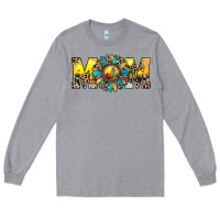 Heather Grey mom Long Sleeve Tee - JahusDesignShop