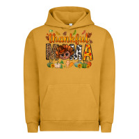 Pigment Peanut Butter thankful mama and turkey bbs Urban Hoodie - BundleAndBundleShop