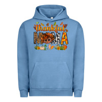 Pigment Pebble Blue thankful mama and turkey bbs Urban Hoodie - BundleAndBundleShop