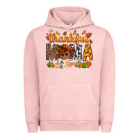 Pigment Salmon thankful mama and turkey bbs Urban Hoodie - BundleAndBundleShop