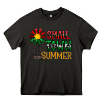 Asphalt small town summer Heavy Core Tee - CowhideDigitalArt