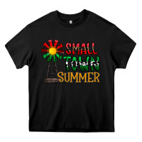 Black small town summer Heavy Core Tee - CowhideDigitalArt