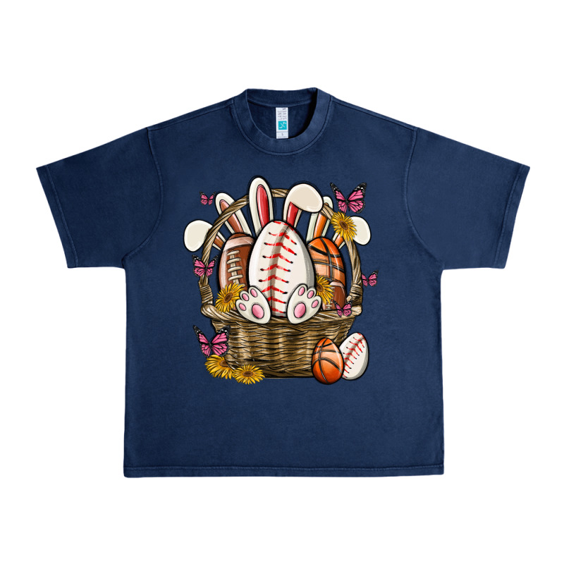 Easter Basket Sports Urban Heavy Tee by MaliasSmallBusiness | Teevron