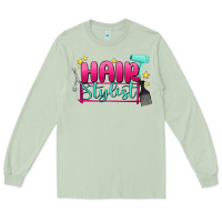 Matcha hair stylist Long Sleeve Tee - MaliasSmallBusiness