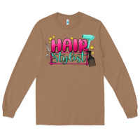 Toasted Coconut hair stylist Long Sleeve Tee - MaliasSmallBusiness