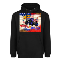 Black red white & boom Heavyweight Hoodie - TumblerDesignByShophia