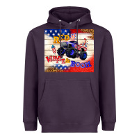 Plum red white & boom Heavyweight Hoodie - TumblerDesignByShophia