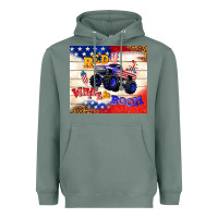 Sage red white & boom Heavyweight Hoodie - TumblerDesignByShophia