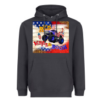 Smoke red white & boom Heavyweight Hoodie - TumblerDesignByShophia