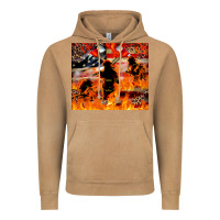 Vintage Camel Western Firefighters With Thin Red Line Vintage Hoodie - LillyAllenDesigns