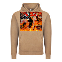 Vintage Coffee Western Firefighters With Thin Red Line Vintage Hoodie - LillyAllenDesigns