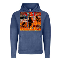 Vintage Denim Western Firefighters With Thin Red Line Vintage Hoodie - LillyAllenDesigns