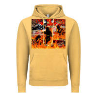 Vintage Mustard Western Firefighters With Thin Red Line Vintage Hoodie - LillyAllenDesigns