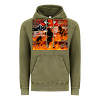 Vintage Olive Western Firefighters With Thin Red Line Vintage Hoodie - LillyAllenDesigns