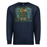 Navy i have you in my heart Premium Sweatshirt - TumblerDesignByShophia