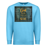 Ocean Blue i have you in my heart Premium Sweatshirt - TumblerDesignByShophia