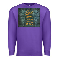 Purple i have you in my heart Premium Sweatshirt - TumblerDesignByShophia