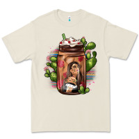 Bone mexican coffee cup cactus Premium Tee - JahusDesignShop