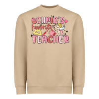Mushroom cupid's favorite teacher Heavyweight Sweatshirt - MaliasSmallBusiness