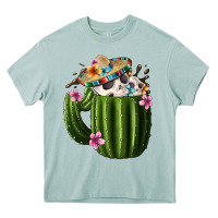 Arona day of the dead mexican cactus Heavy Core Tee - FaDigitalArtStudio