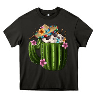 Asphalt day of the dead mexican cactus Heavy Core Tee - FaDigitalArtStudio