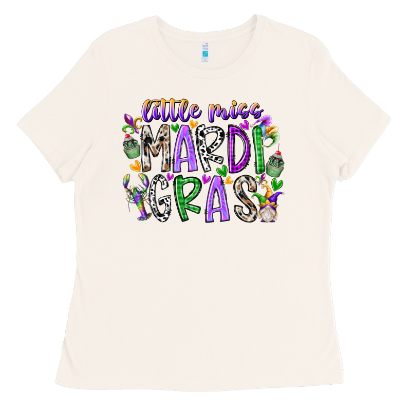 Little Miss Mardi Gras Ladies Tee by RacoonDesign | Teevron