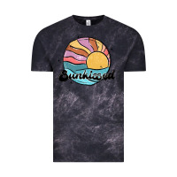 Cloud Black sunkissed Vintage Tee - MaliasSmallBusiness