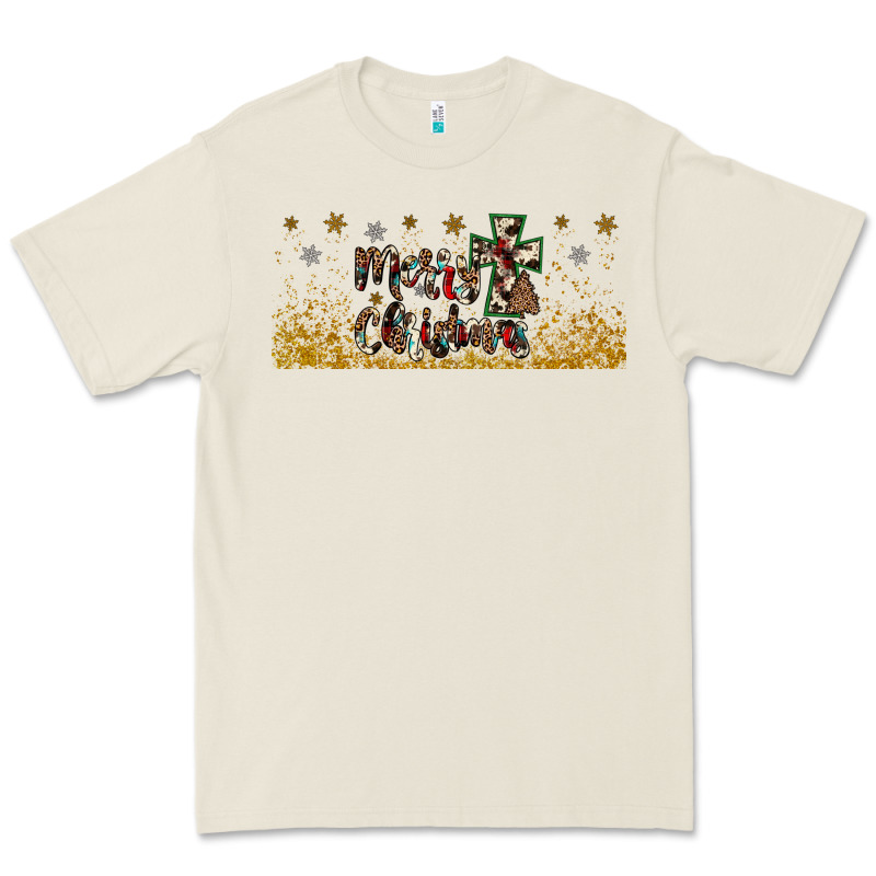 Merry Christmas Cross Premium Tee by JahusDesignShop | Teevron