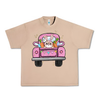 Burro easter bunny and truck Urban Heavy Tee - MaliasSmallBusiness