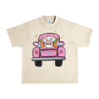 Sandshell easter bunny and truck Urban Heavy Tee - MaliasSmallBusiness