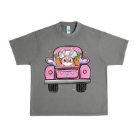 Tornado easter bunny and truck Urban Heavy Tee - MaliasSmallBusiness