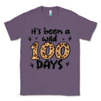 Lavender its been a wild 100 days Classic Tee - MaliasSmallBusiness
