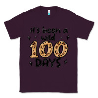 Plum its been a wild 100 days Classic Tee - MaliasSmallBusiness