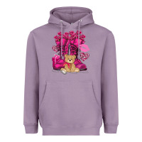 Lavender Army boots Valentine's Day Heavyweight Hoodie - HowdyJamesFarm