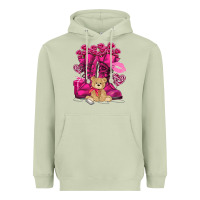 Matcha Army boots Valentine's Day Heavyweight Hoodie - HowdyJamesFarm