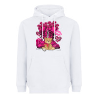 White Army boots Valentine's Day Heavyweight Hoodie - HowdyJamesFarm