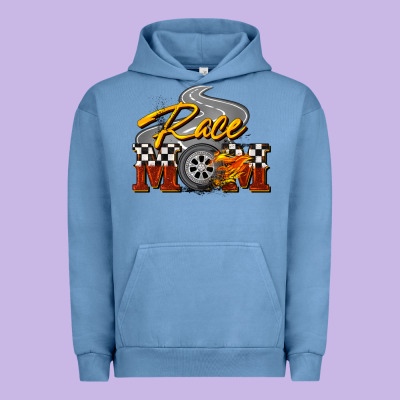 Race Mom Mother's Day Urban Hoodie Designed By Fadigitalartstudio