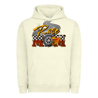 Pigment Pistachio Race mom Mother's Day Urban Hoodie - FaDigitalArtStudio