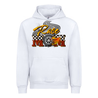 White Race mom Mother's Day Urban Hoodie - FaDigitalArtStudio