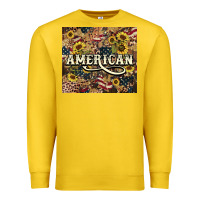 Lemon American tumbler 4th of july Premium Sweatshirt - HowdyJamesFarm